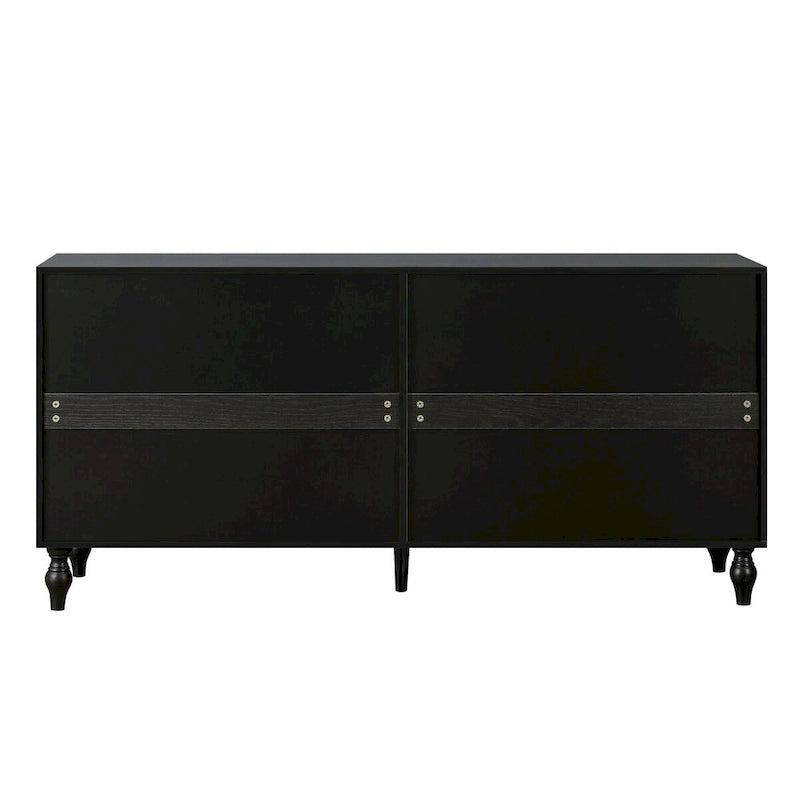 Sideboards mit geschnitztem symmetrischem Türdesign