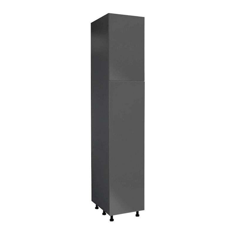 Armoire utilitaire 18 x 96 - double porte - grise - 18 x 96 x 23 3/8