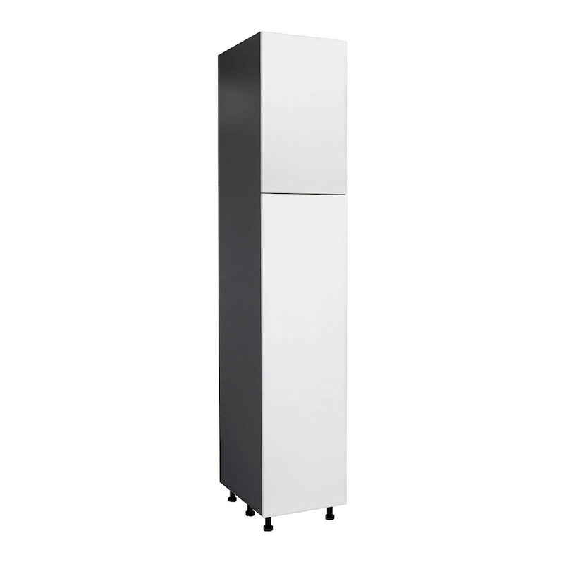 Armoire utilitaire 18 x 96 - double porte - grise - 18 x 96 x 23 3/8