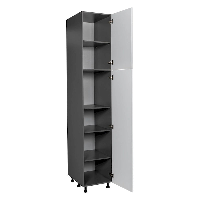 Armoire utilitaire 18 x 96 - double porte - grise - 18 x 96 x 23 3/8