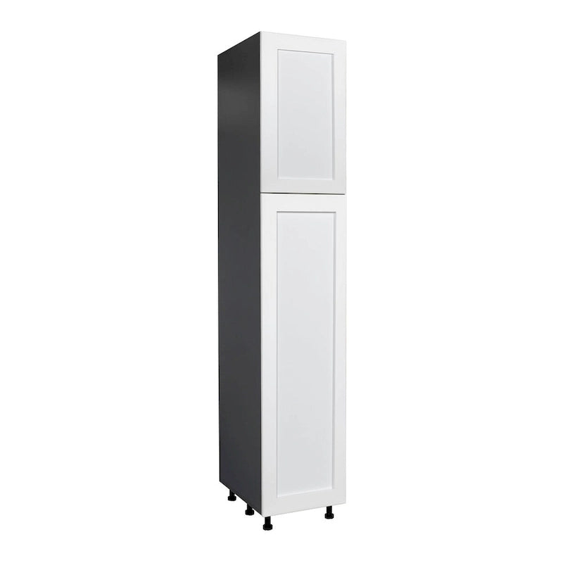Armoire utilitaire 18 x 96 - double porte - grise - 18 x 96 x 23 3/8