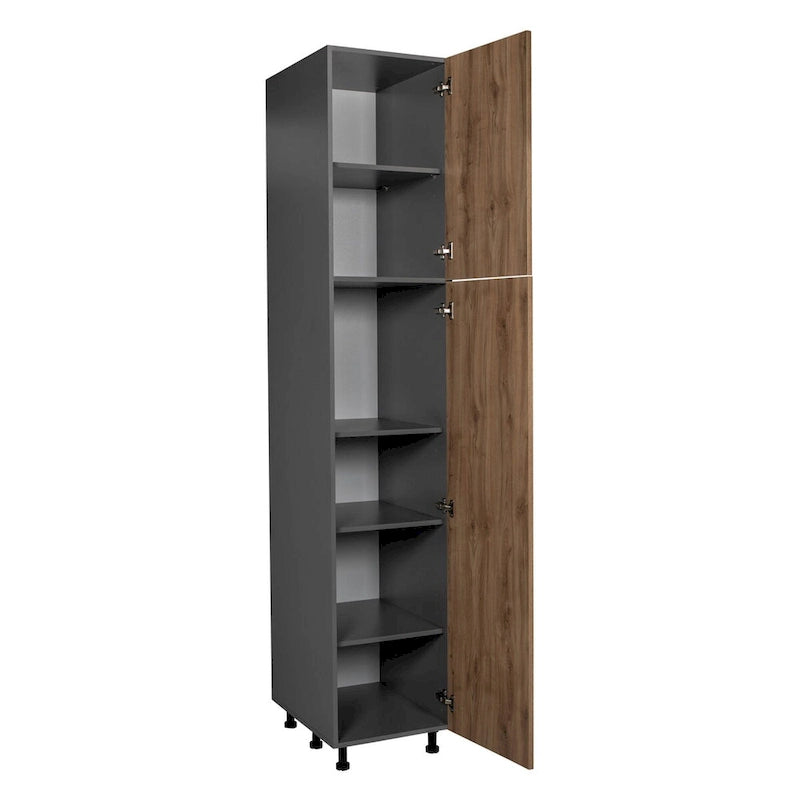 Armoire utilitaire 18 x 96 - double porte - grise - 18 x 96 x 23 3/8