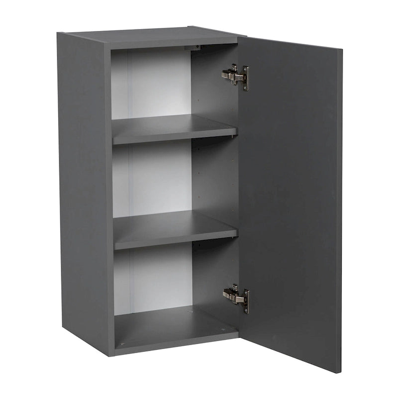 21 x 30 Wandschrank-Einzeltür-Grau - 21 x 30 x 12