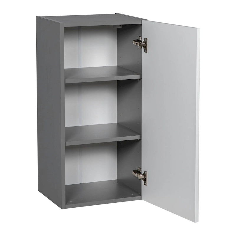 21 x 30 Wandschrank-Einzeltür-Grau - 21 x 30 x 12