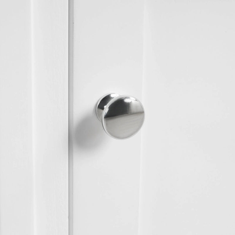 20 Tocador de baño con lavabo, armario de baño con puerta de cierre suave, estante de almacenamiento y balda ajustable, blanco